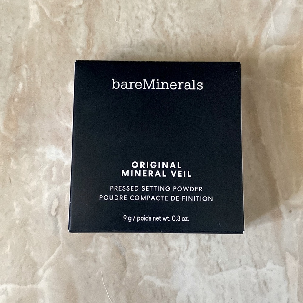 bareMinerals Original Mineral Veil Pressed Setting Powder, Translucent - 0.3 oz
